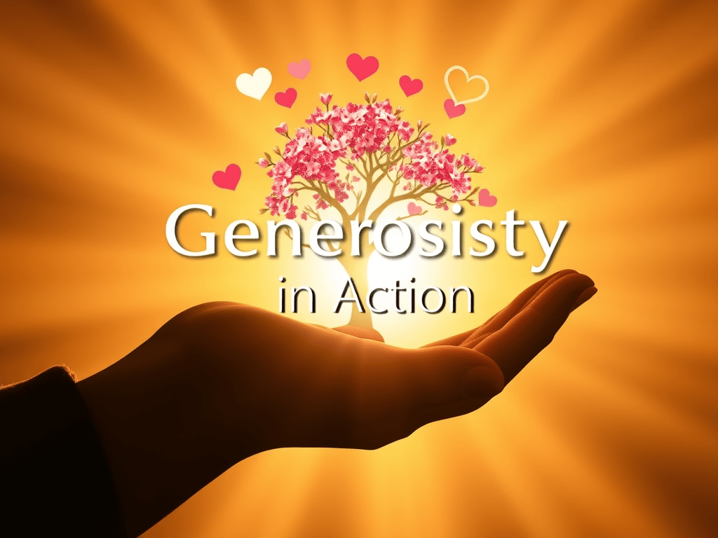 Exploring the Attributes of God: Generosity in&nbsp;Action